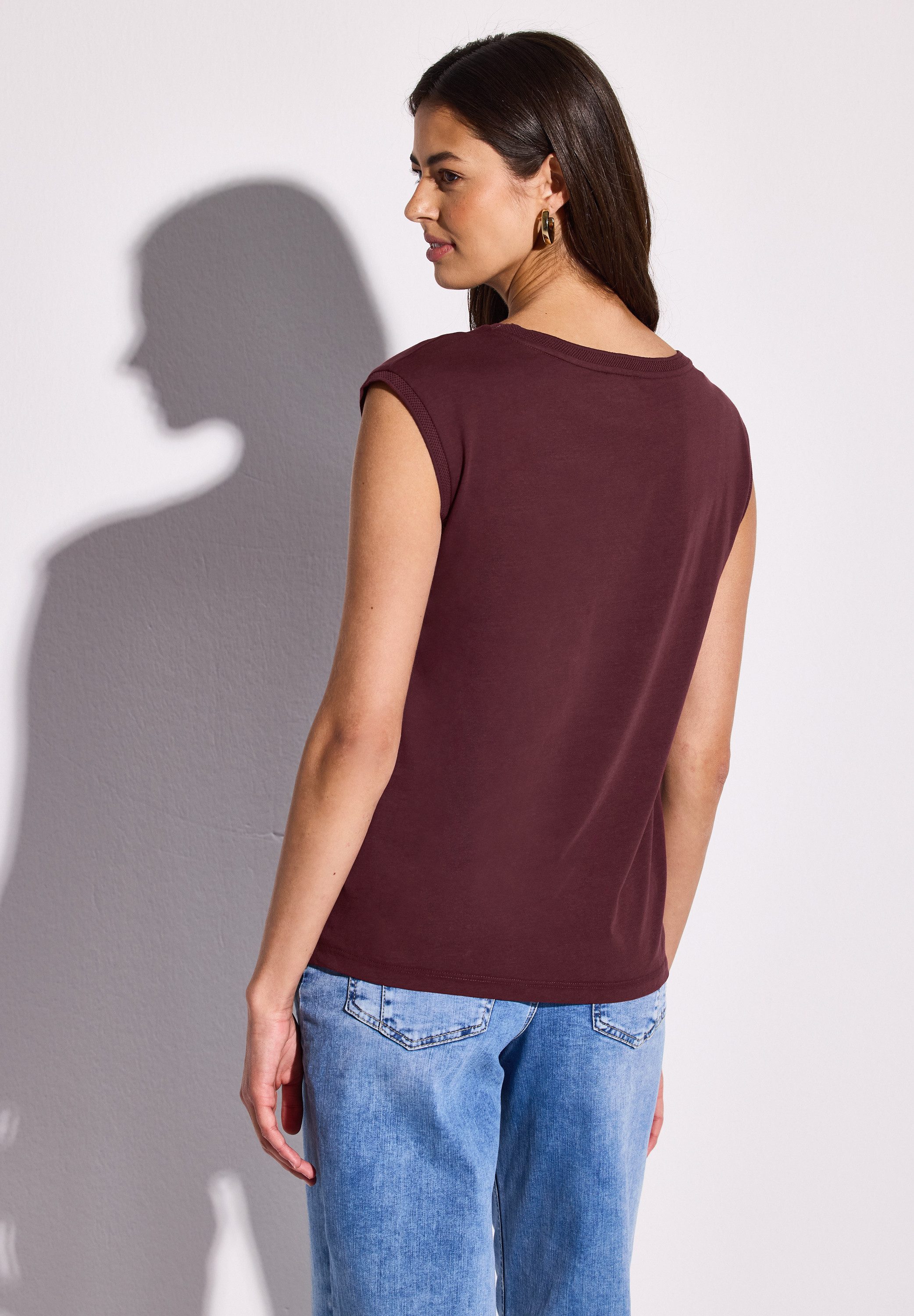 STREET ONE T-Shirt, aus reiner Baumwolle günstig online kaufen