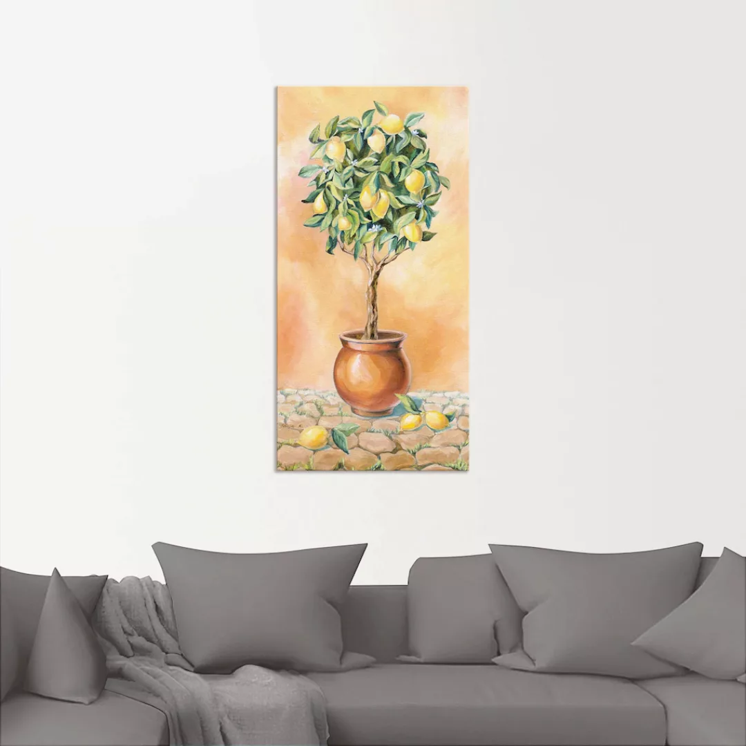 Artland Wandbild "Zitronenbaum I", Pflanzen, (1 St.), als Alubild, Outdoorb günstig online kaufen