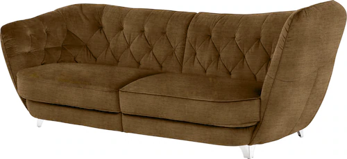 Leonique Big-Sofa "Retro", stylischer Hochlehner günstig online kaufen