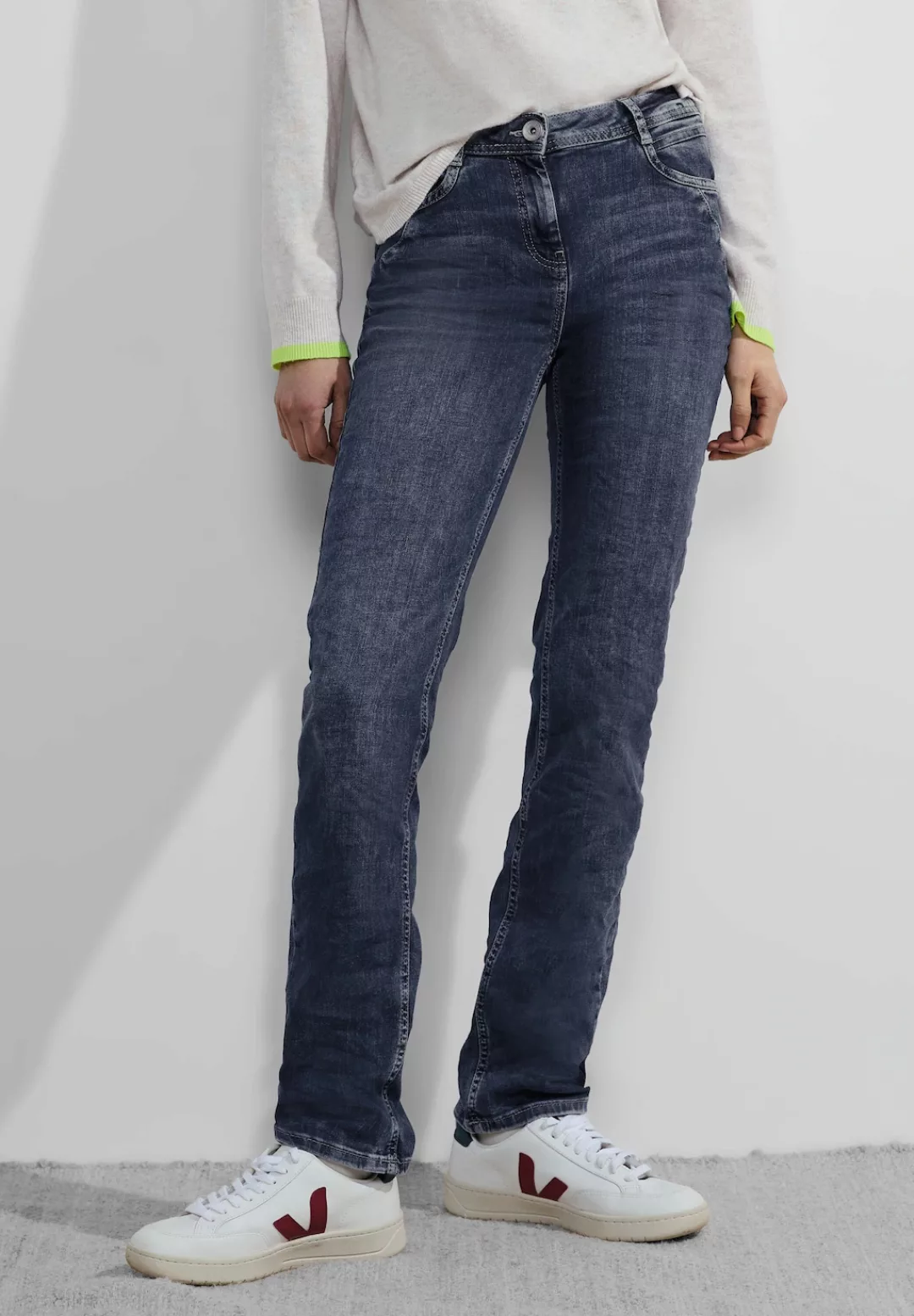 Cecil Slim-fit-Jeans High Waist günstig online kaufen