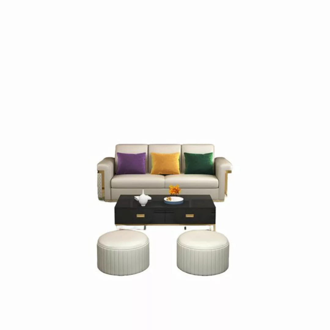 JVmoebel Sofa Komplettes Set Sofagarnitur 3 2 1 Sitzer + Couchtisch, Made i günstig online kaufen