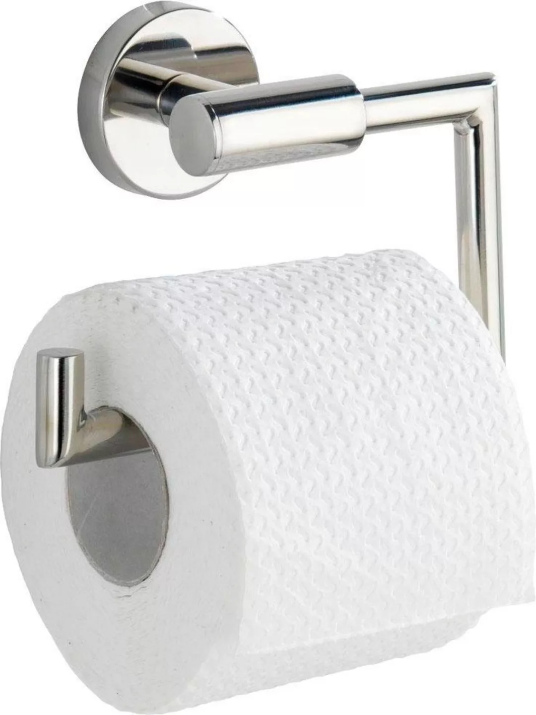 WENKO Toilettenpapierhalter Bosio Edelstahl glänzend, rostfrei silber günstig online kaufen