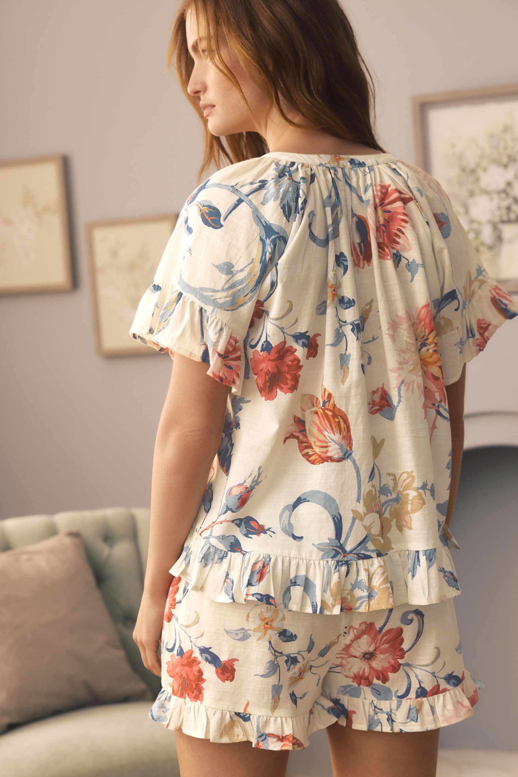 LAURA ASHLEY Pyjama Laura Ashley Kurzer günstig online kaufen