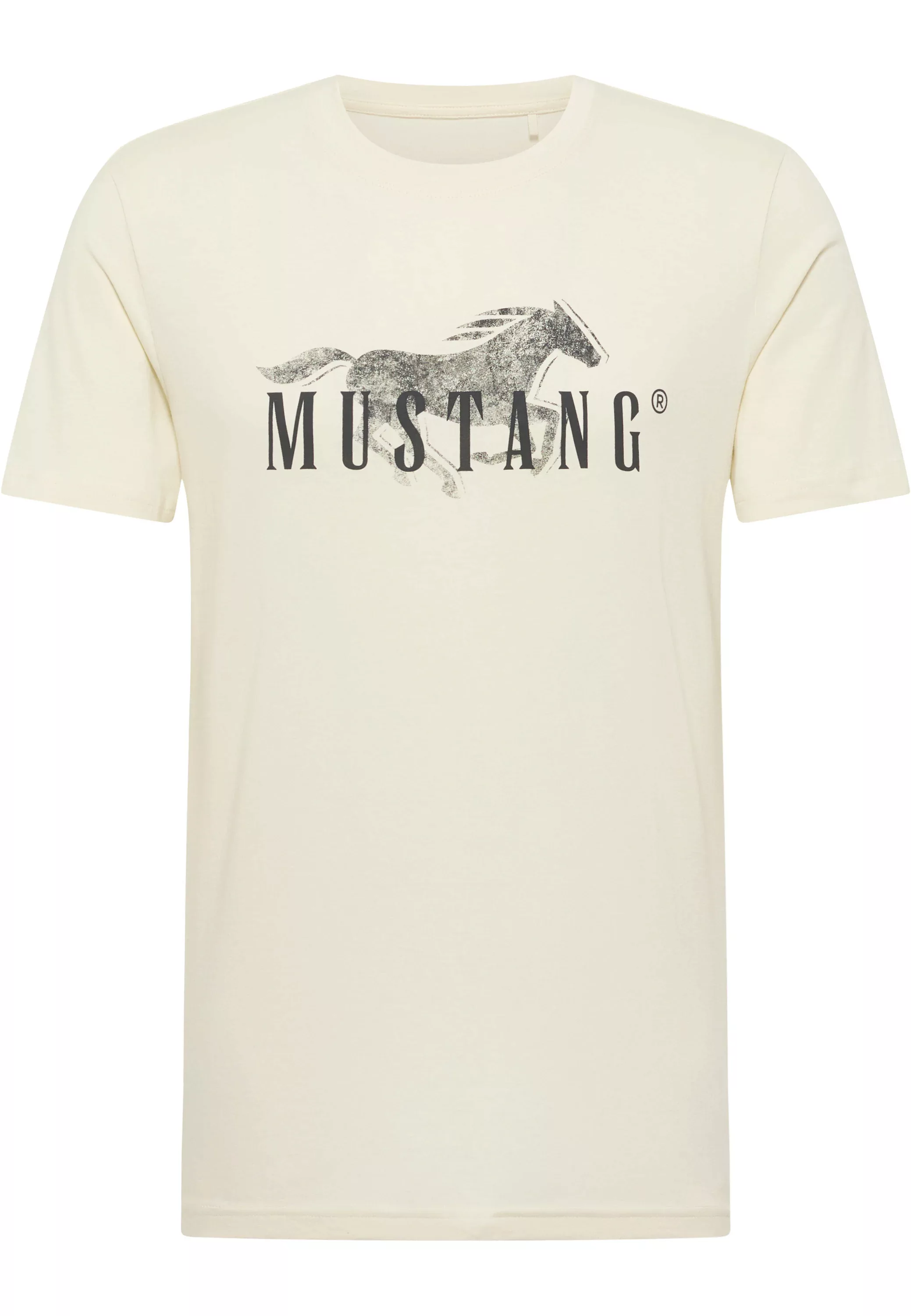 MUSTANG Kurzarmshirt "T-Shirt" günstig online kaufen