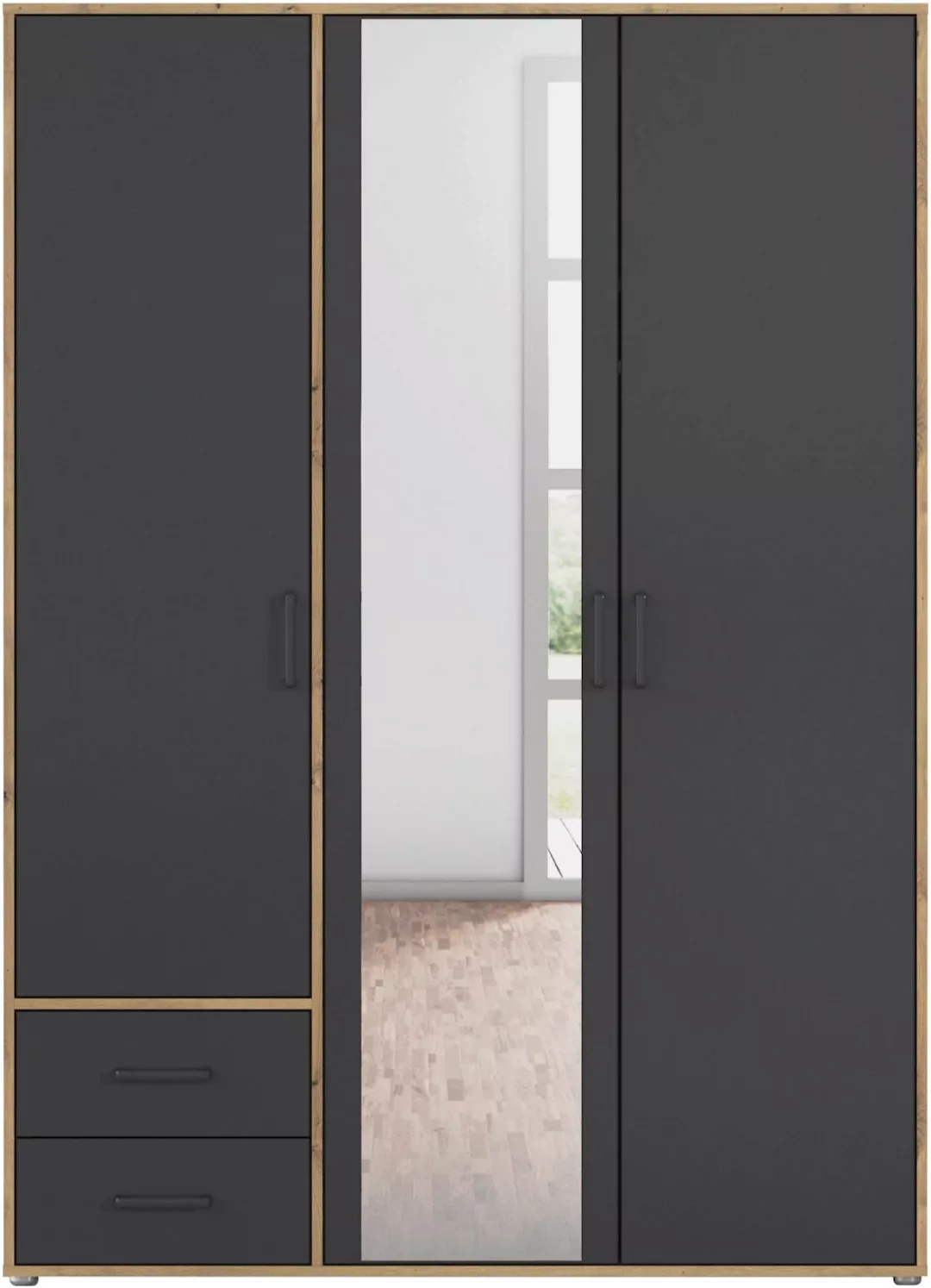 rauch Drehtürenschrank "Kleiderschrank Schrank Garderobe Wäscheschrank VOYA günstig online kaufen