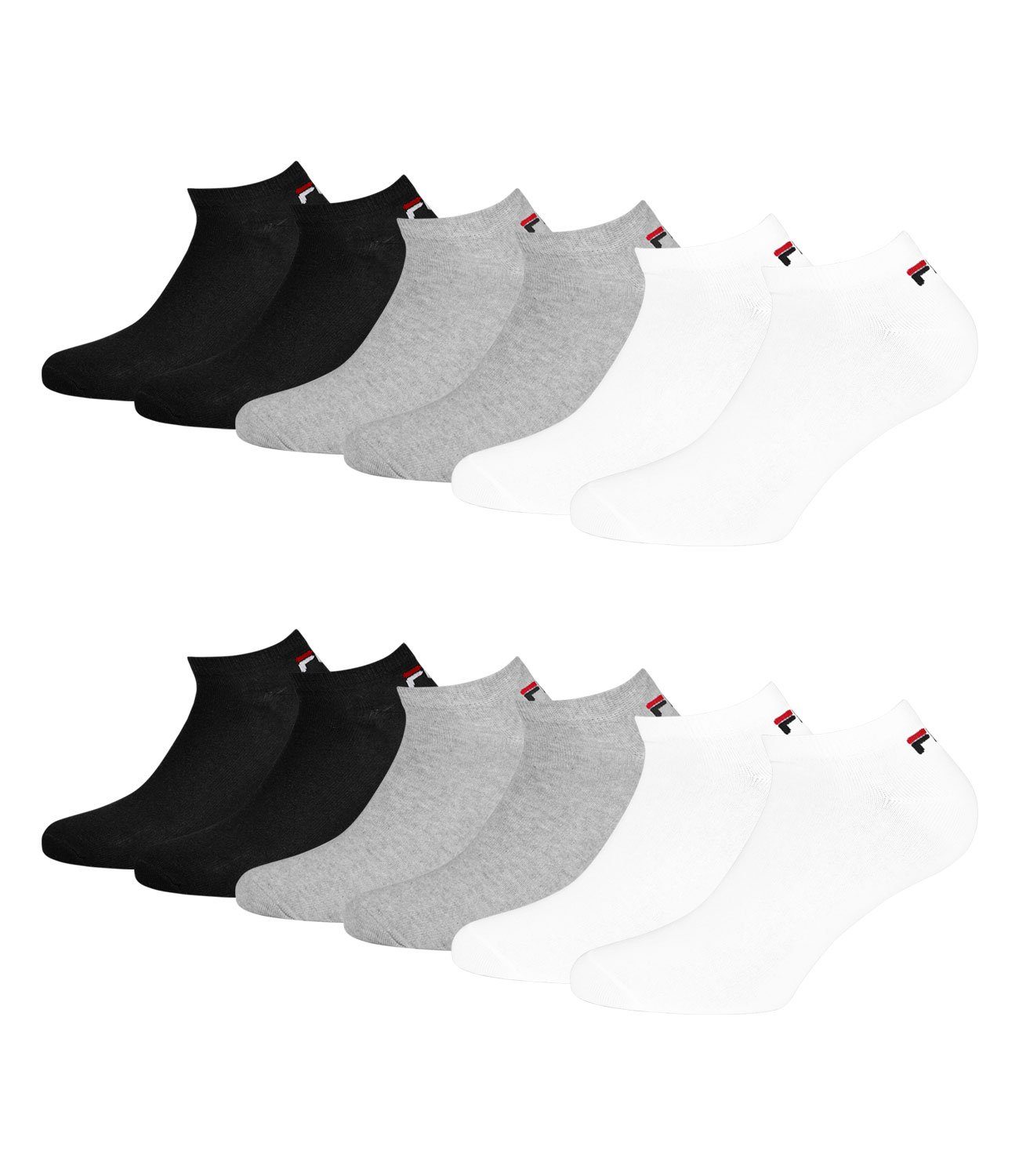 Fila Sneakersocken Kurzsocken (6-Paar) mit weichen günstig online kaufen