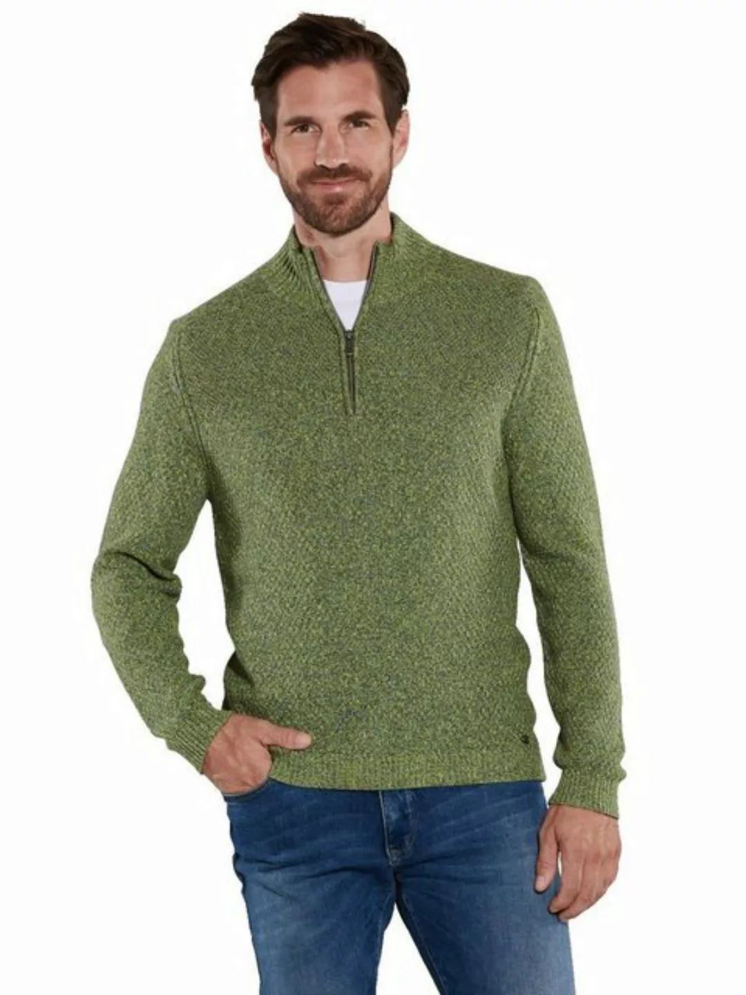 Engbers Stehkragenpullover Pullover mit Troyerkragen günstig online kaufen