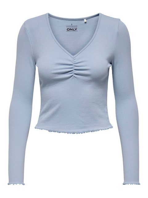 ONLY Langarmshirt ONLBETTY L/S V-NECK TOP CC JRS günstig online kaufen