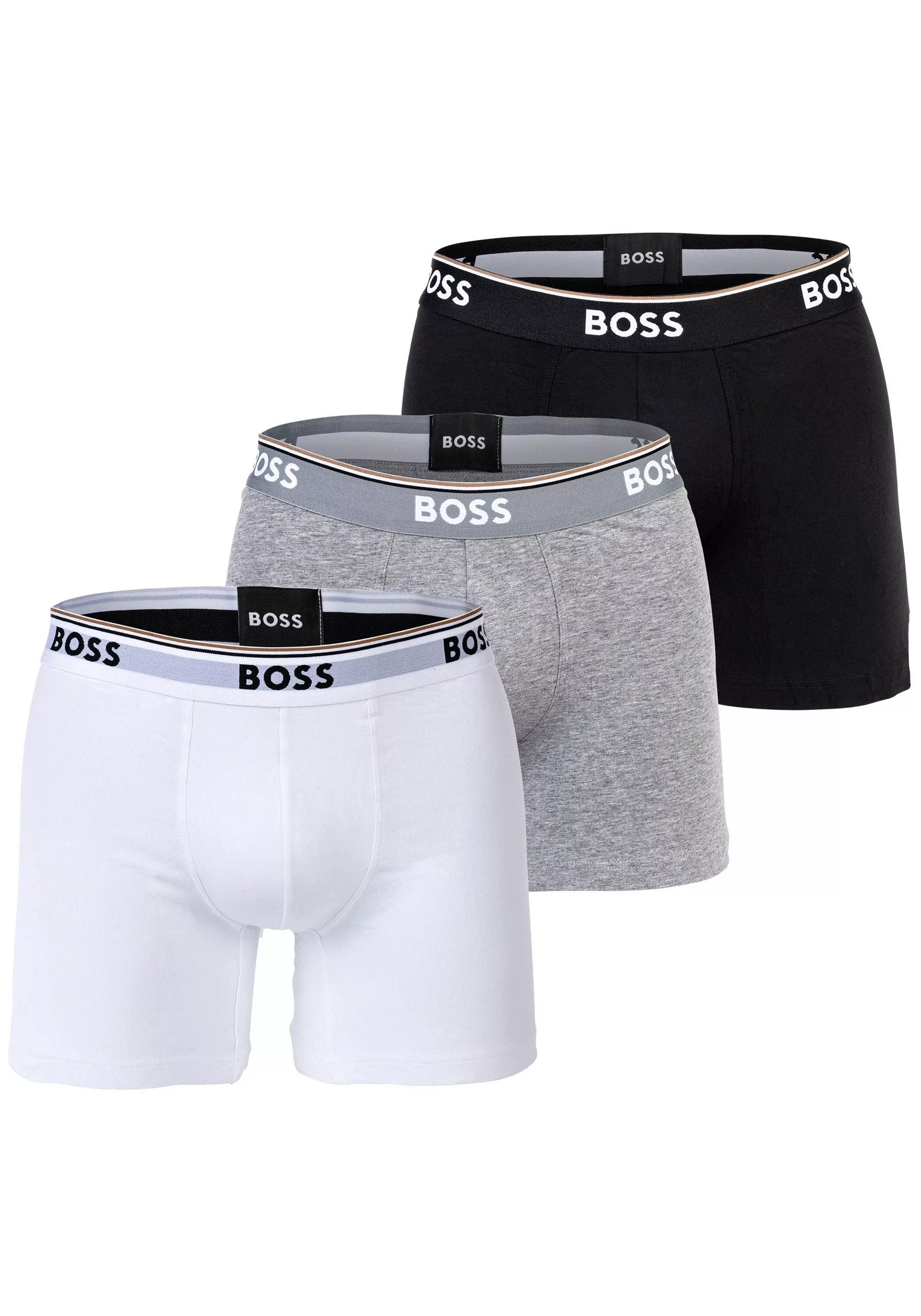 BOSS Boxershorts "Boxershort BoxerBr 3P Power 3er Pack" günstig online kaufen