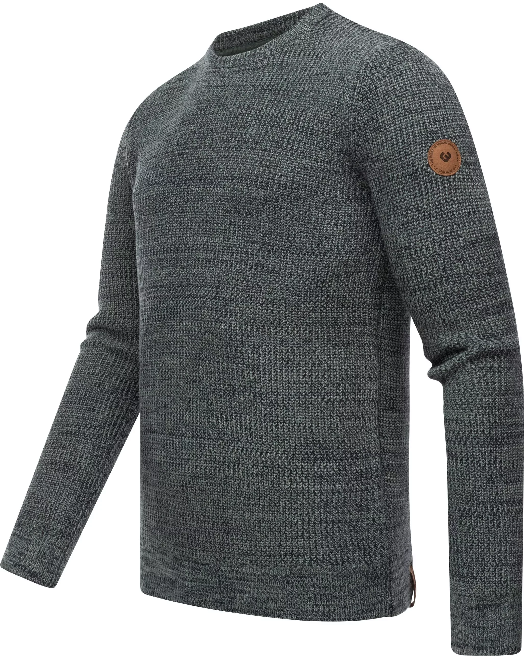 Ragwear Strickpullover "Aralt", stylischer Herren Sweatpullover mit Rippbün günstig online kaufen