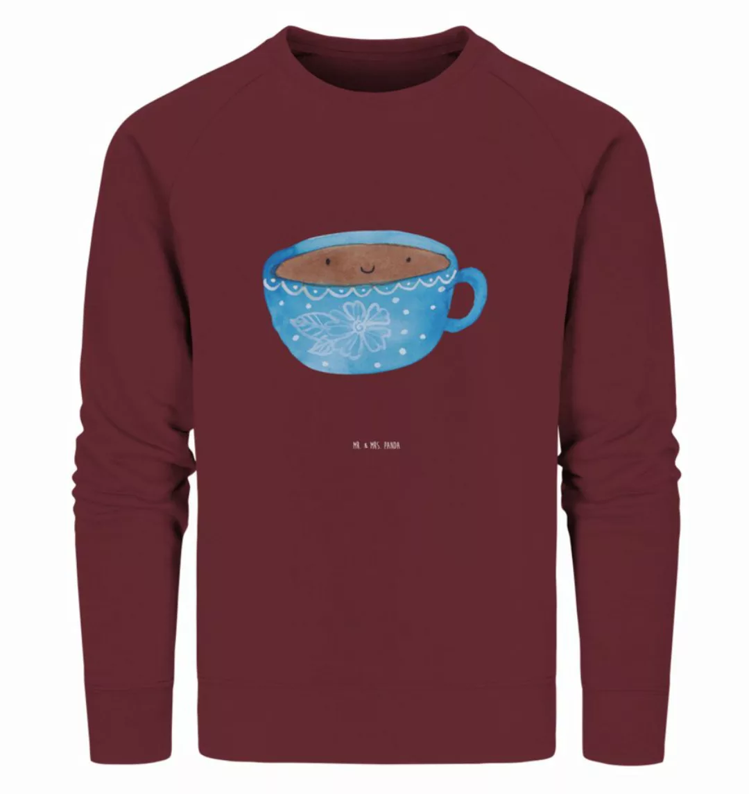 Mr. & Mrs. Panda Longpullover Größe XXL Kaffee Tasse - Burgundy - Geschenk, günstig online kaufen