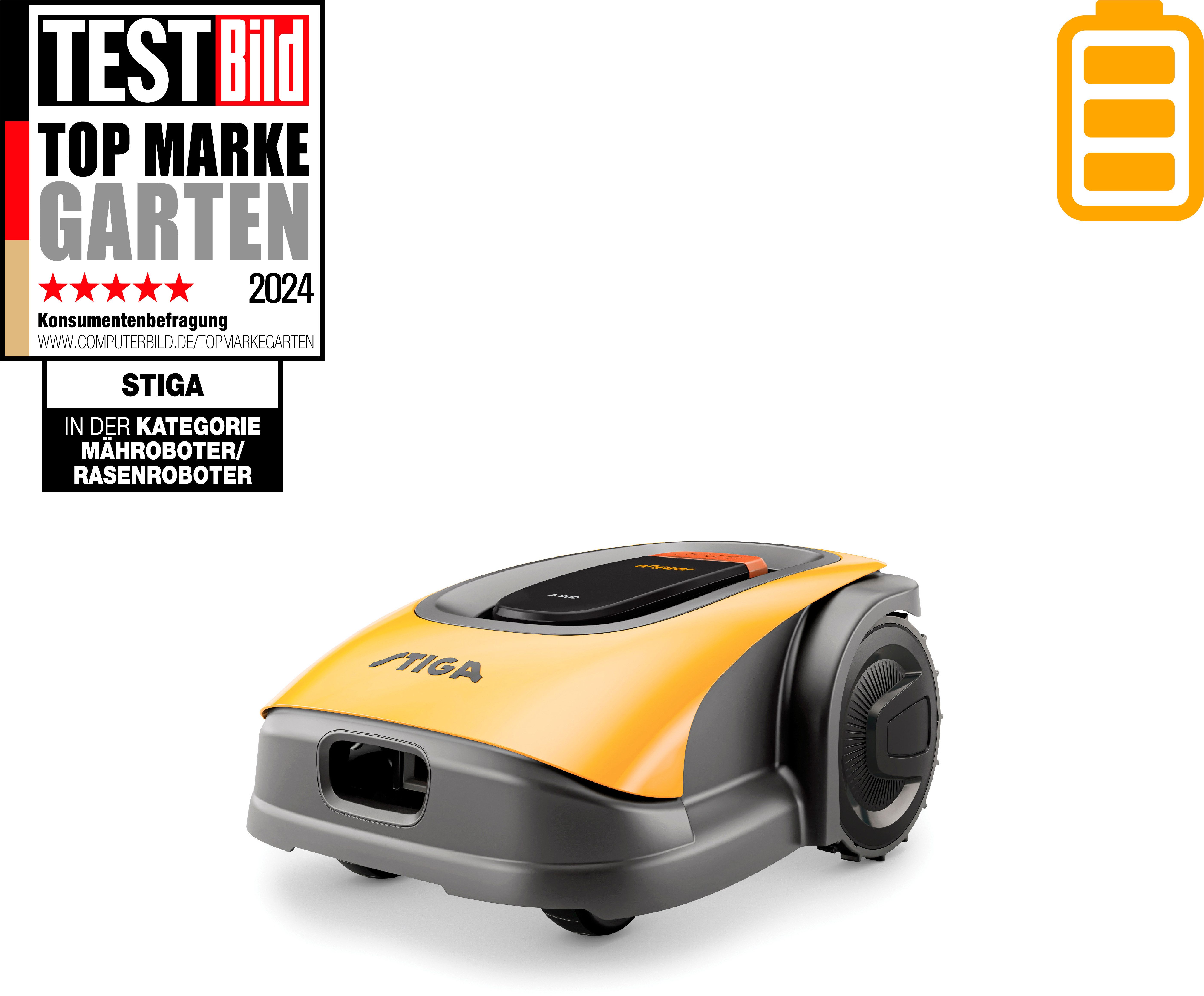 STIGA GARDEN Rasenmähroboter »A 500«, bis günstig online kaufen