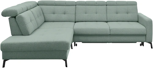 Musterring Ecksofa »MR 4615«, mit Kopf- und Rückenverstellung, Metallfuß sc günstig online kaufen