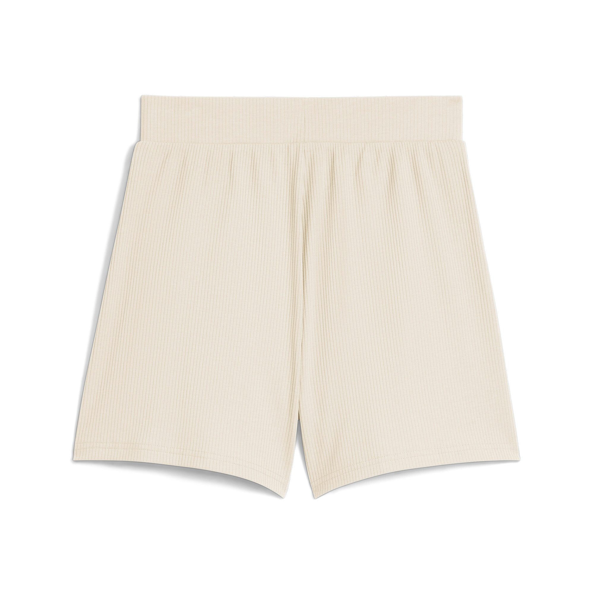 PUMA Sporthose "ESS ELEVATED Gerippte 5" Shorts mit hohem Bund Damen" günstig online kaufen