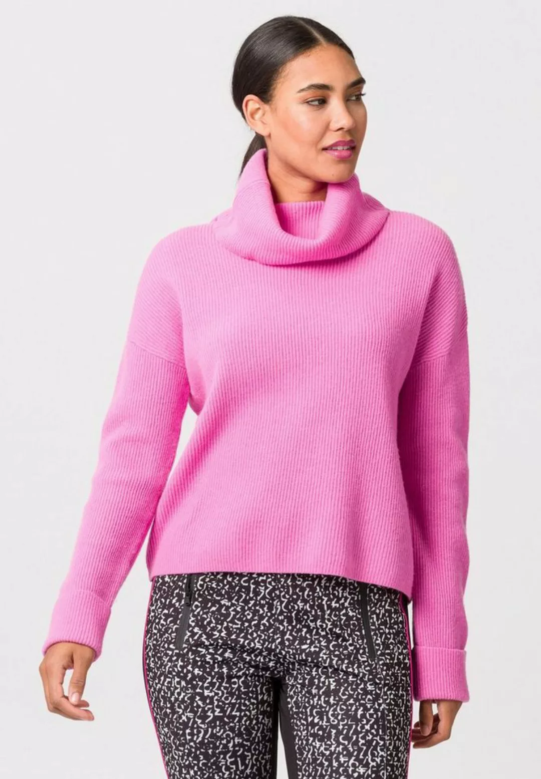 TUZZI Strickpullover mit voluminösem Rollkragen günstig online kaufen