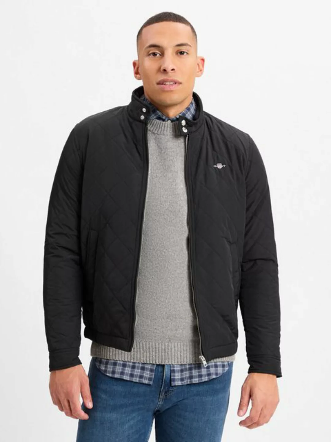 Gant Steppjacke "QUILTED WINDCHEATER", mit Rautensteppung günstig online kaufen