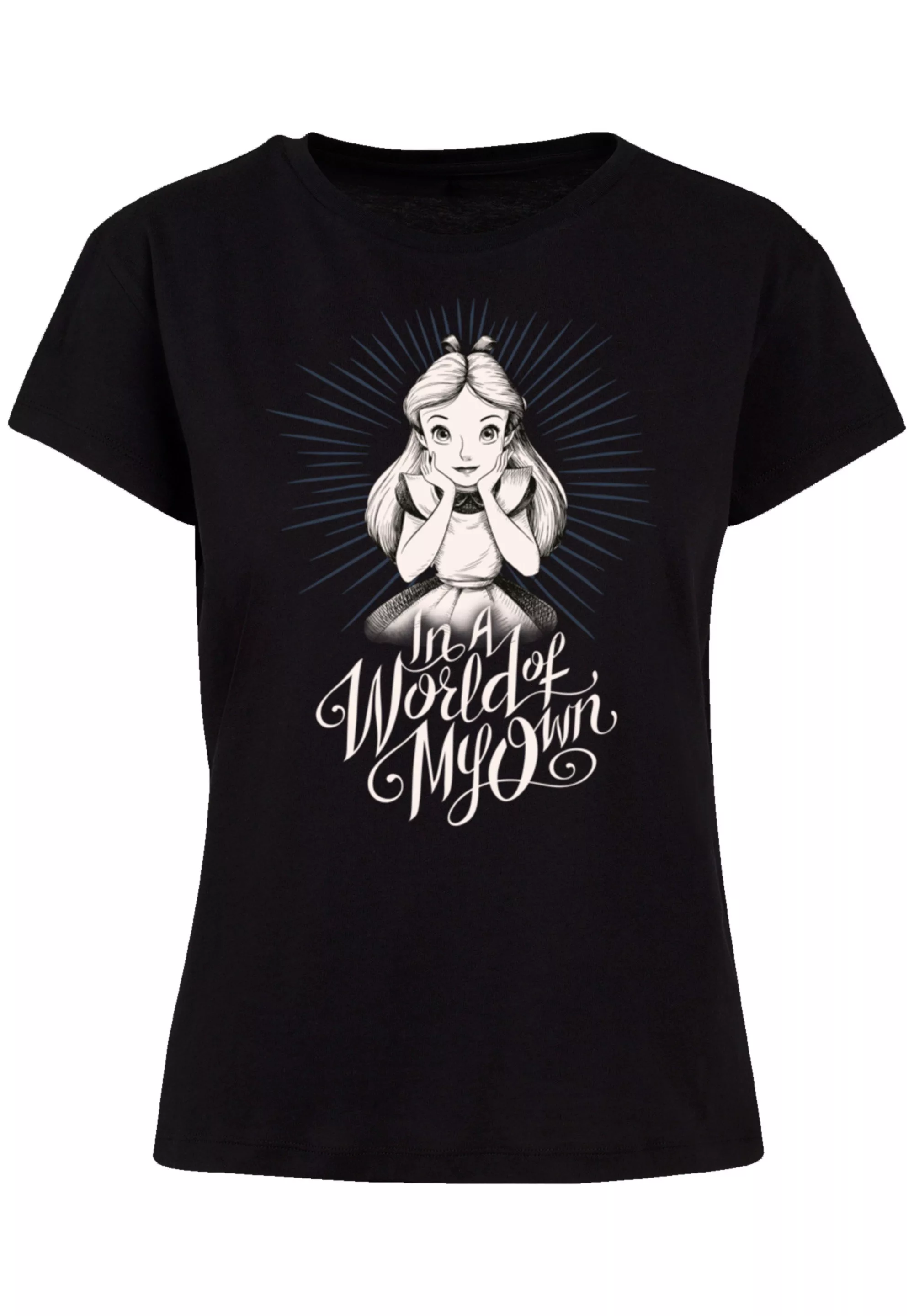 F4NT4STIC T-Shirt "Disney Alice im Wunderland In A World Of My Own", Premiu günstig online kaufen