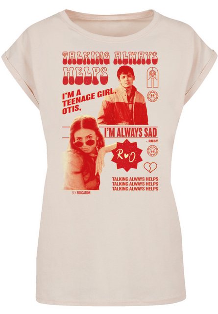 F4NT4STIC T-Shirt "Sex Education Otis Talking Helps", Premium Qualität günstig online kaufen