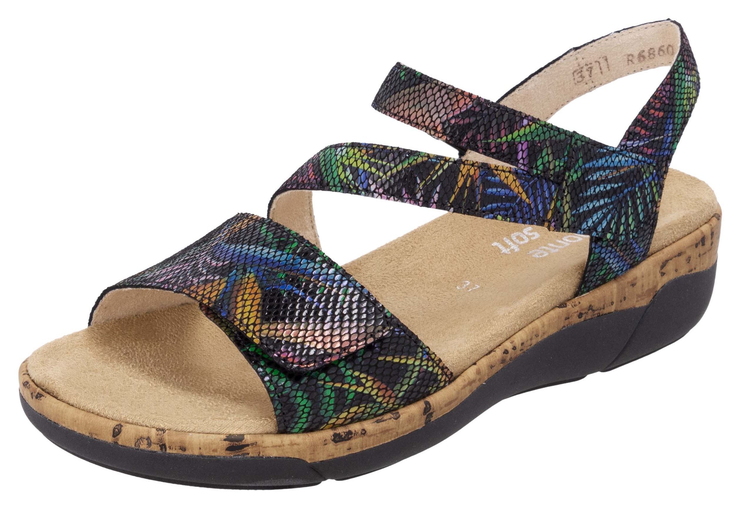 Remonte Riemchensandale "Remonte Sandalen Leder" günstig online kaufen