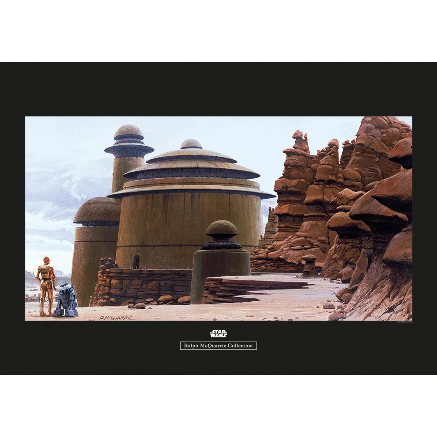 Komar Poster "Star Wars Classic RMQ Jabbas Palace", Star Wars, (1 St.), Kin günstig online kaufen