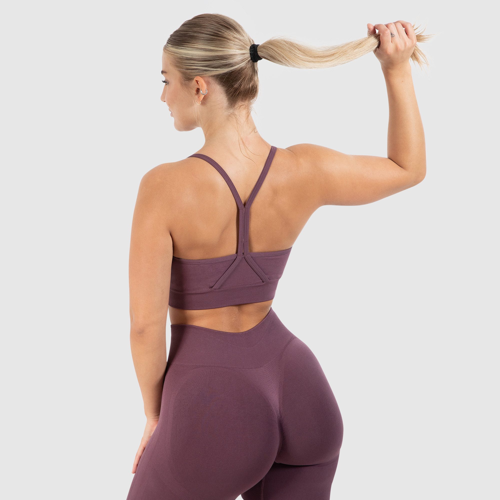 Smilodox Sport-BH Solid Scrunch, Ohne Bügel, günstig online kaufen