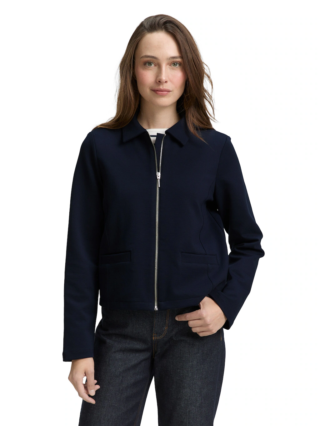 TOM TAILOR Jackenblazer, mit Kragen günstig online kaufen