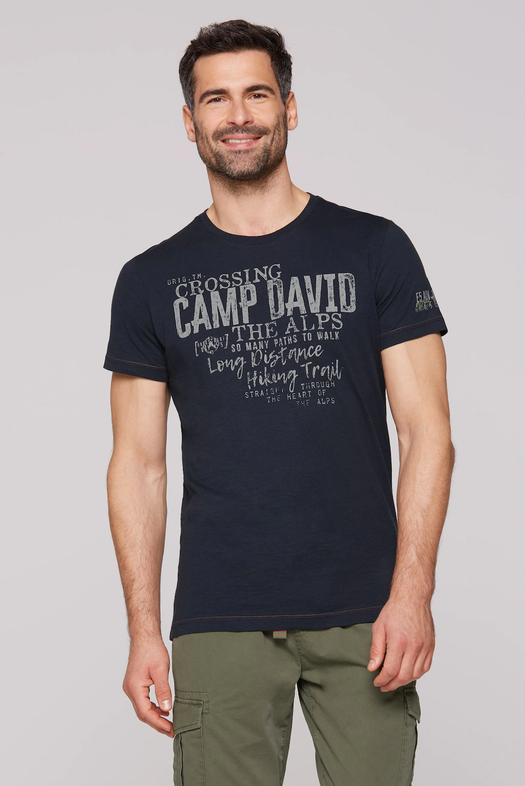 CAMP DAVID Rundhalsshirt, aus Baumwolle günstig online kaufen