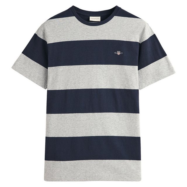 Gant T-Shirt Herren T-Shirt gestreift - BAR STRIPE T-SHIRT, (Packung, 1er P günstig online kaufen