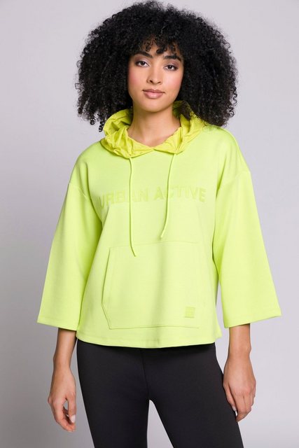 Gina Laura Sweatshirt Sweatshirt Hoodie Kapuze kastige Form günstig online kaufen