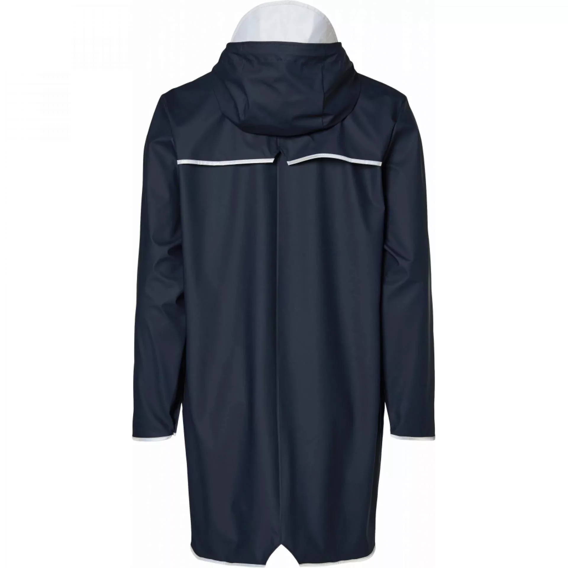 Rains Regenjacke Long Jacket Reflective navy XS günstig online kaufen