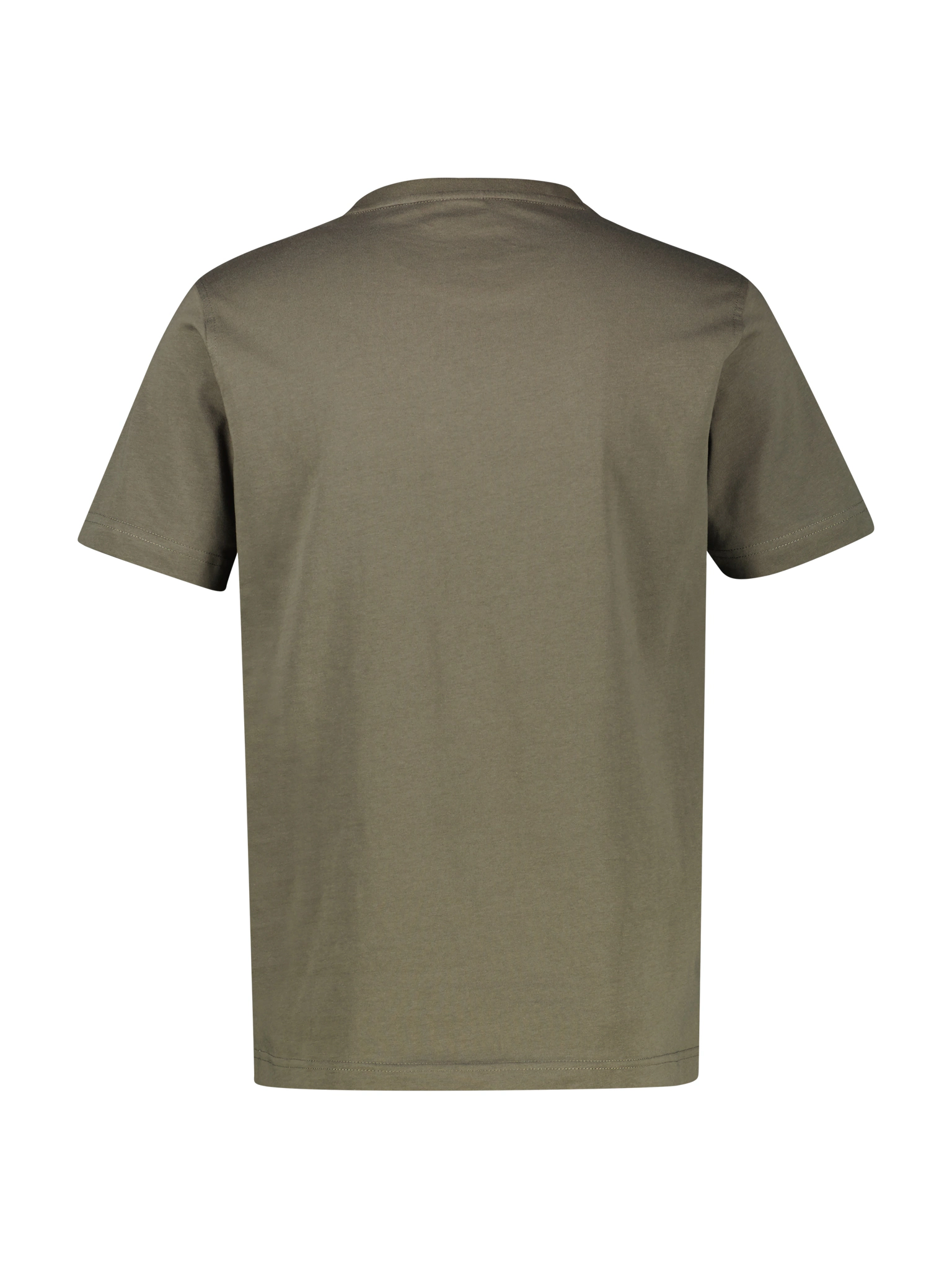 LERROS T-Shirt "LERROS Basic T-Shirt mit Logostitch, unifarben" günstig online kaufen