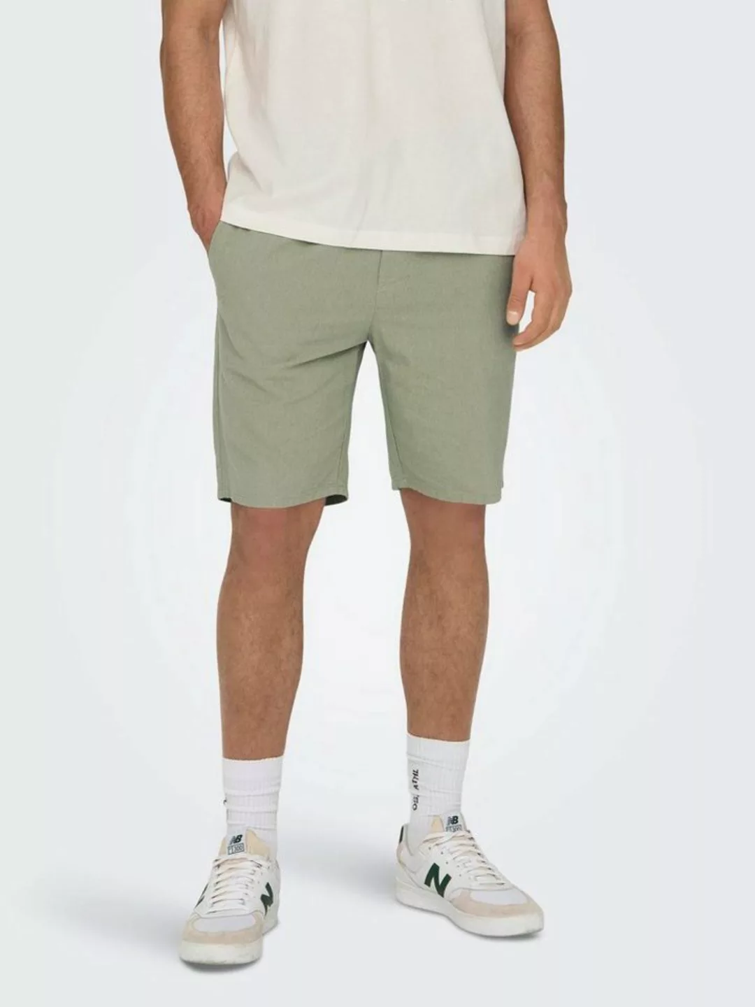 ONLY & SONS Shorts ONSLINUS 0007 COT LIN SHORTS NOOS günstig online kaufen