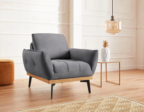 exxpo - sofa fashion Sessel »Palic, Loungesessel«, inklusive Rückenverstell günstig online kaufen