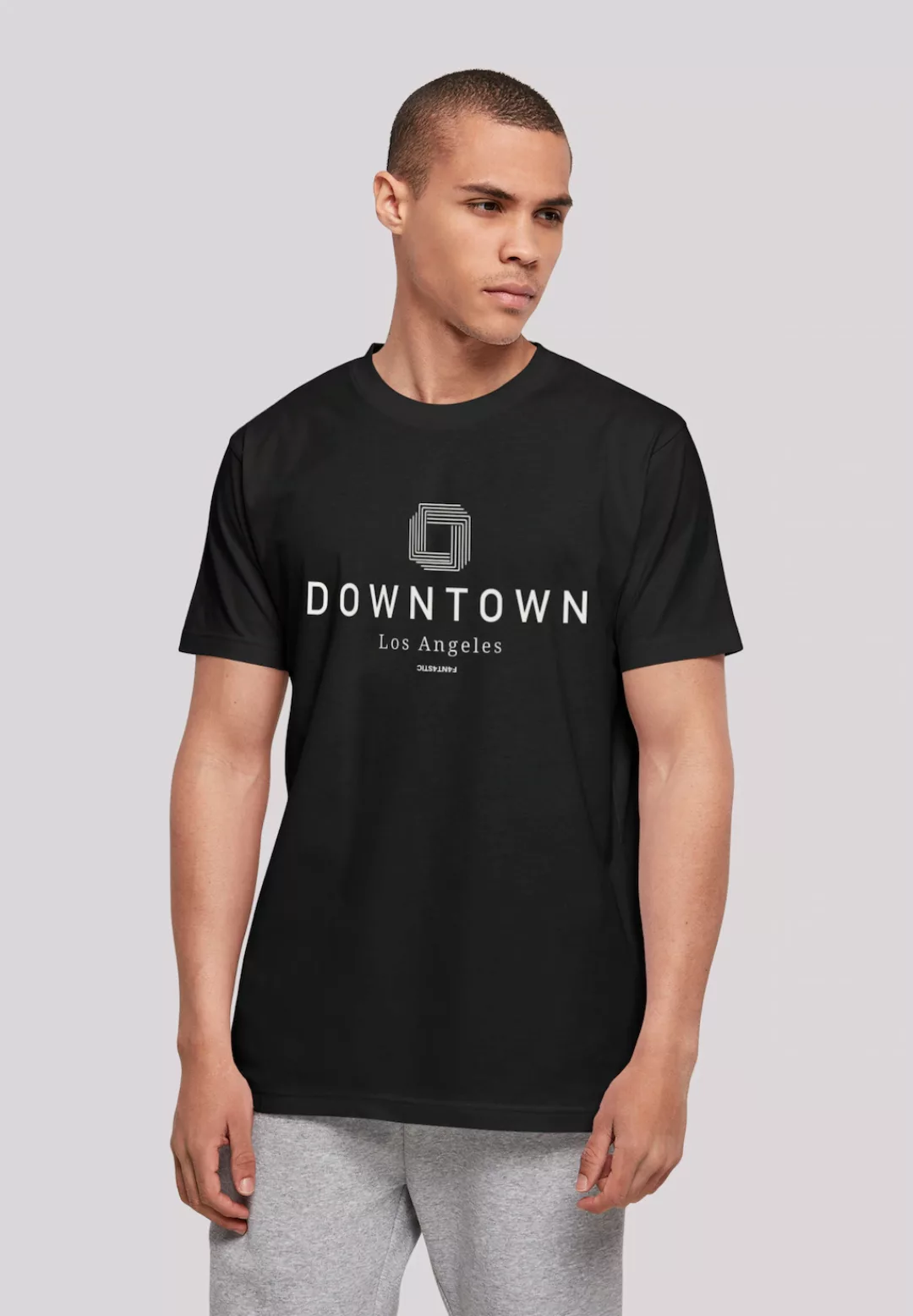 F4NT4STIC T-Shirt "Downtown LA TEE UNISEX", Print günstig online kaufen