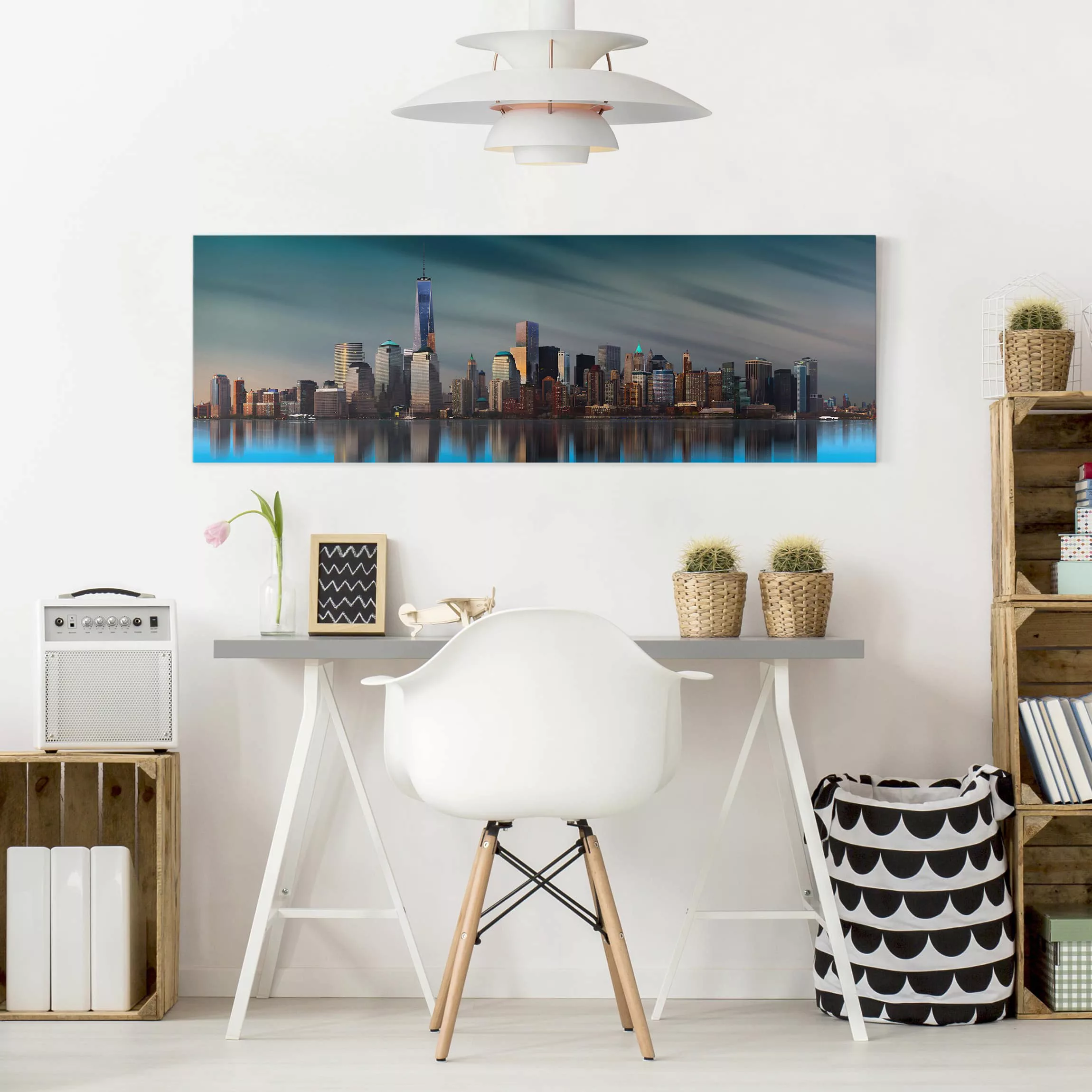 Leinwandbild New York - Panorama New York World Trade Center günstig online kaufen