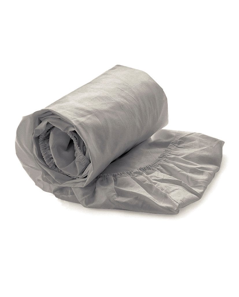 Heckett and Lane Spannbettlaken Elementi, Mako-Satin, günstig online kaufen