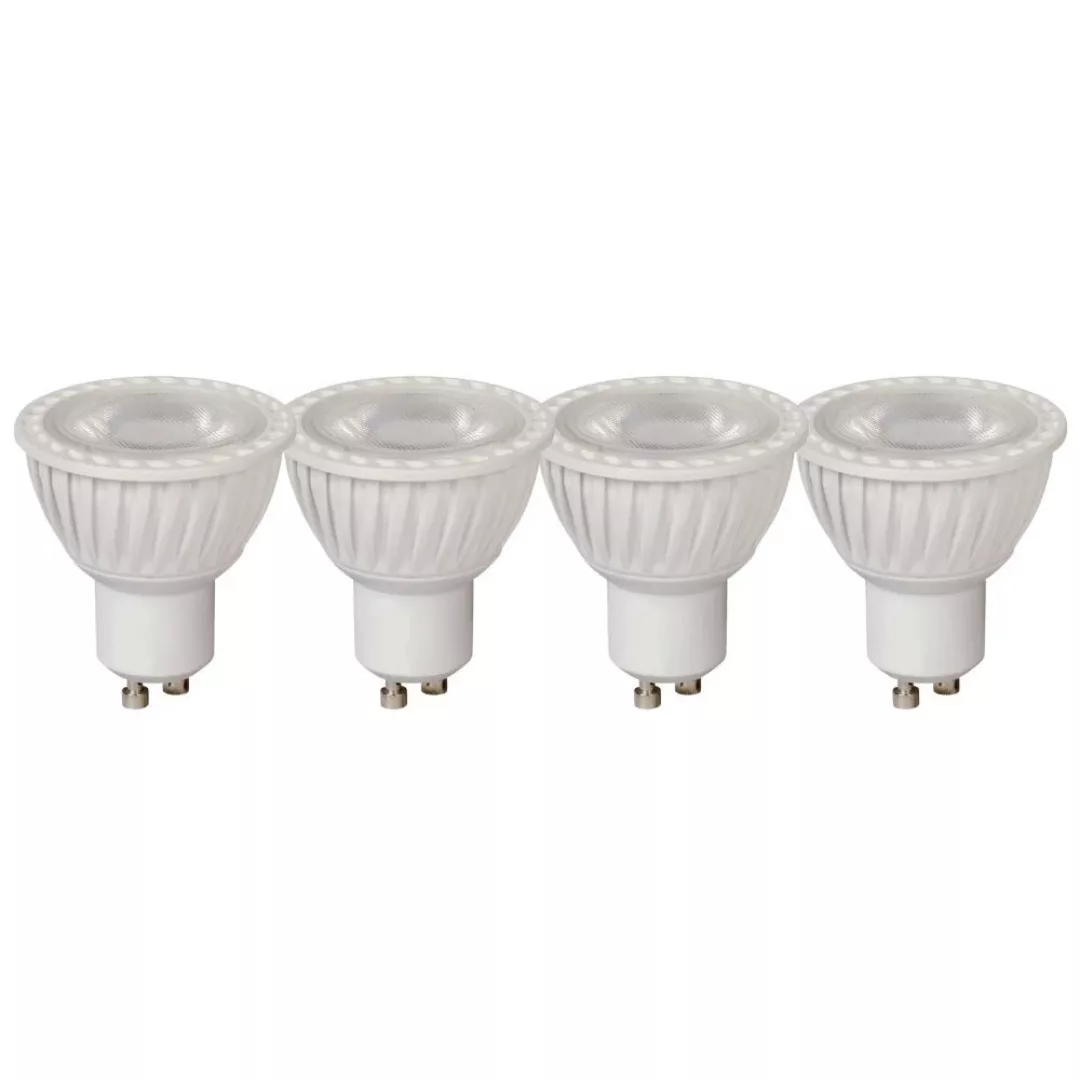 LED Leuchtmittel GU10 Reflektor - PAR16 in Weiß 5W 320lm 3000K 4er-Pack günstig online kaufen