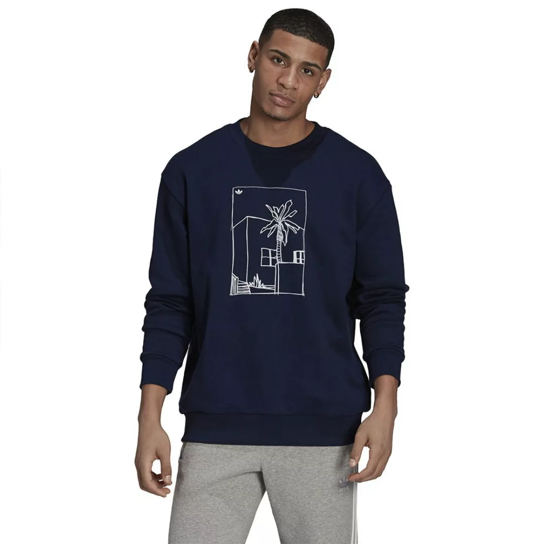 Adidas Graphic Sweatshirt XL Collegiate Navy günstig online kaufen