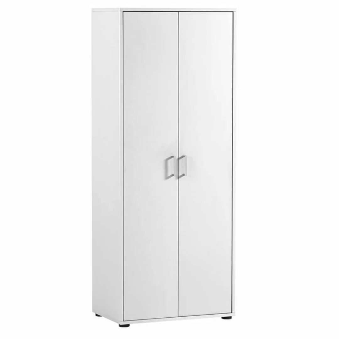 Lomadox Aktenschrank NEVERS-80 weiß, 2 Türen, B/H/T ca. 65,1/163,6/41 cm günstig online kaufen