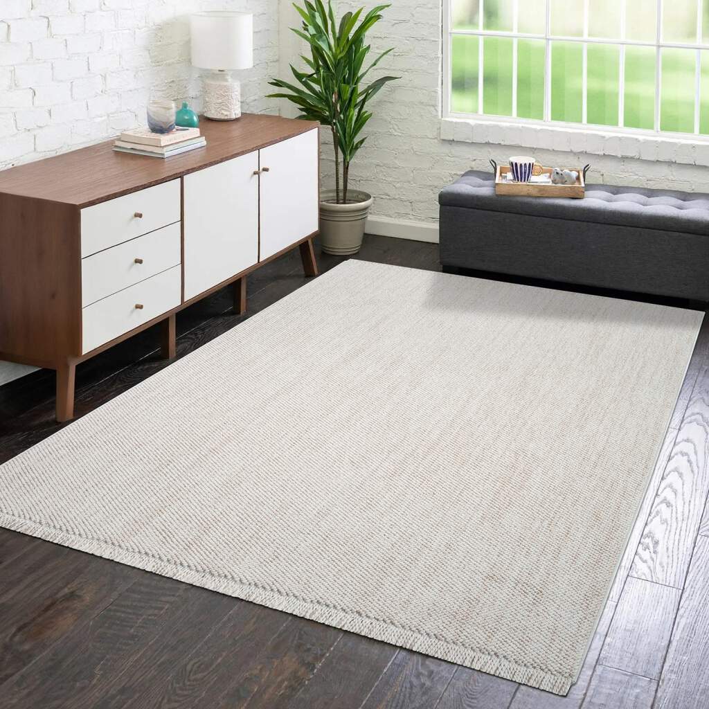 Carpet City Teppich »LINDO 8843«, rechteckig, 11 mm Höhe, Kurzflor, Hochtie günstig online kaufen