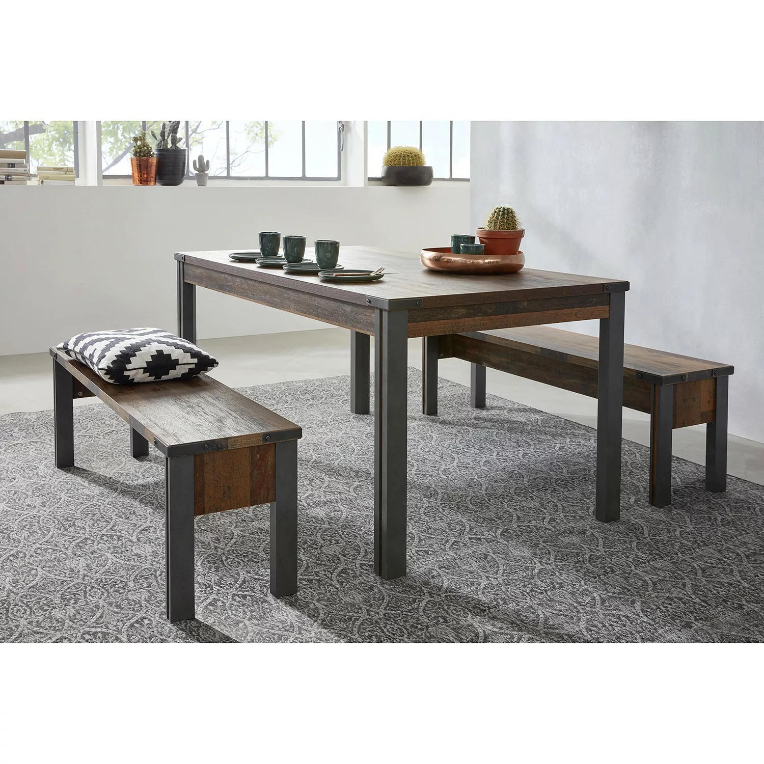 Esstisch - holzfarben - 160 cm - 77 cm - Tische > Couchtische - Möbel Kraft günstig online kaufen
