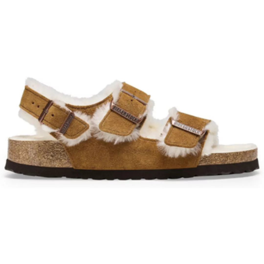 Birkenstock  Sandalen MILANO SHEARLING SUEDE LEATHER 1025515 günstig online kaufen