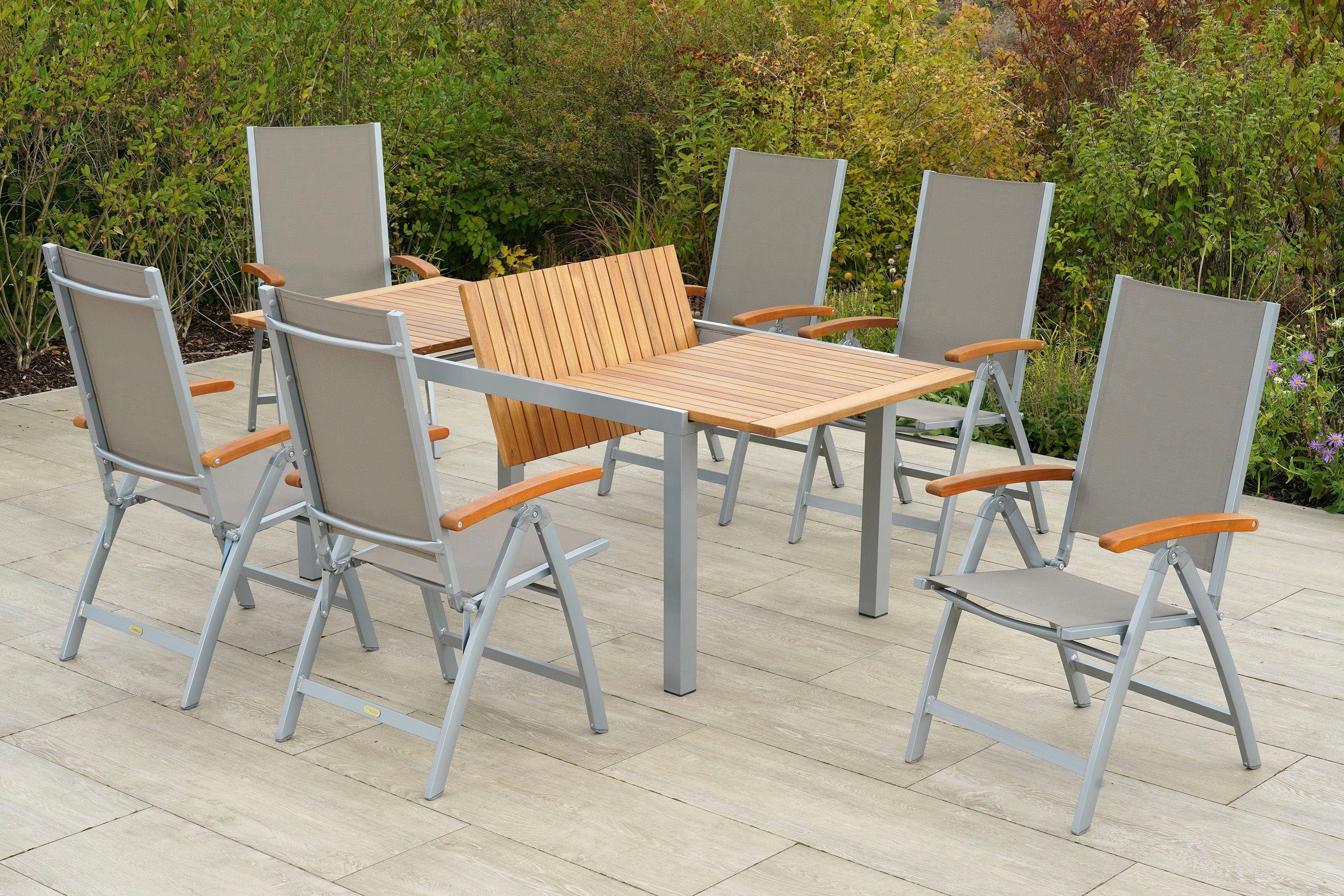 MERXX Garten-Essgruppe Naxos, (7-tlg) günstig online kaufen