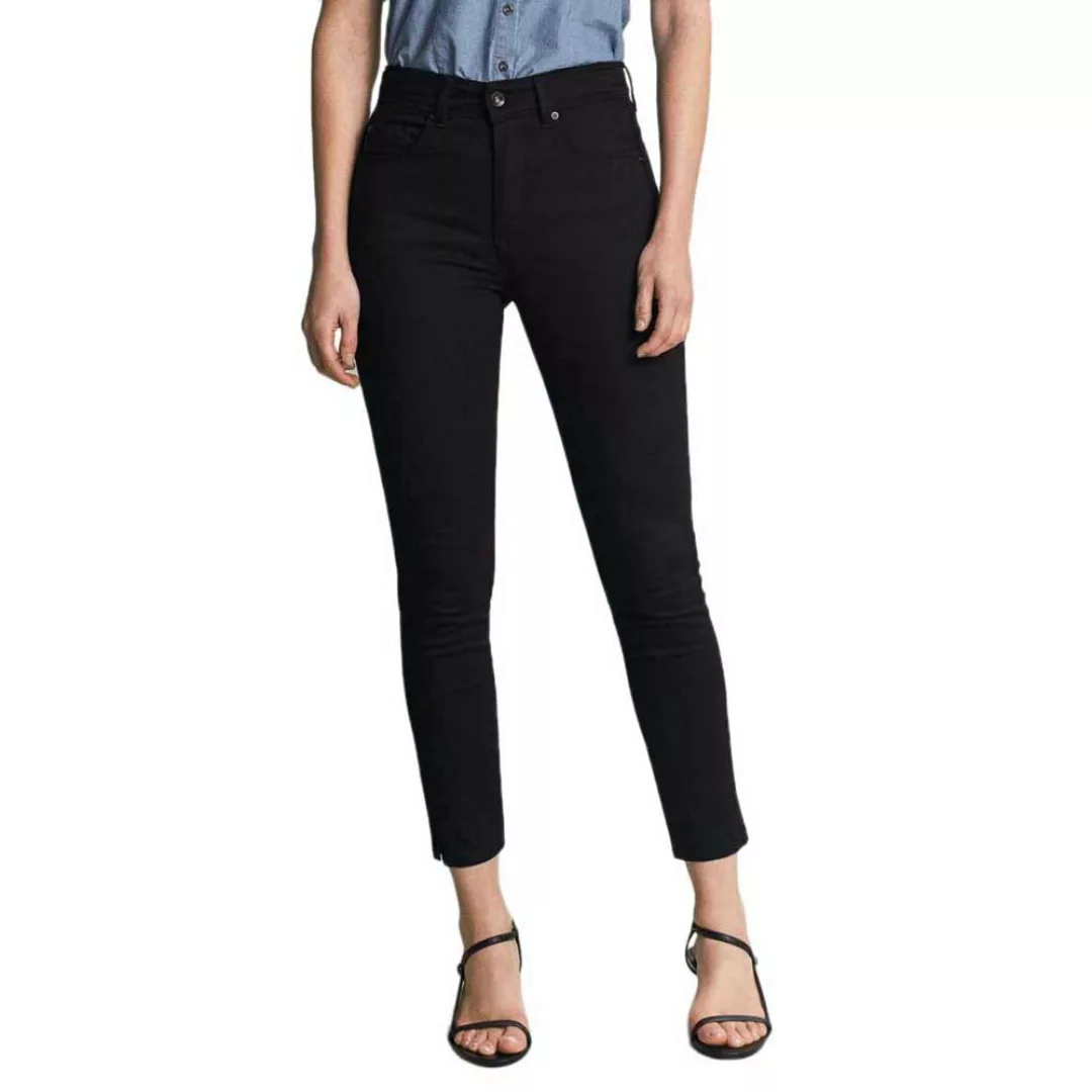 Salsa Jeans Schwarz Secret Glamour Capri Jeans 30 Black günstig online kaufen