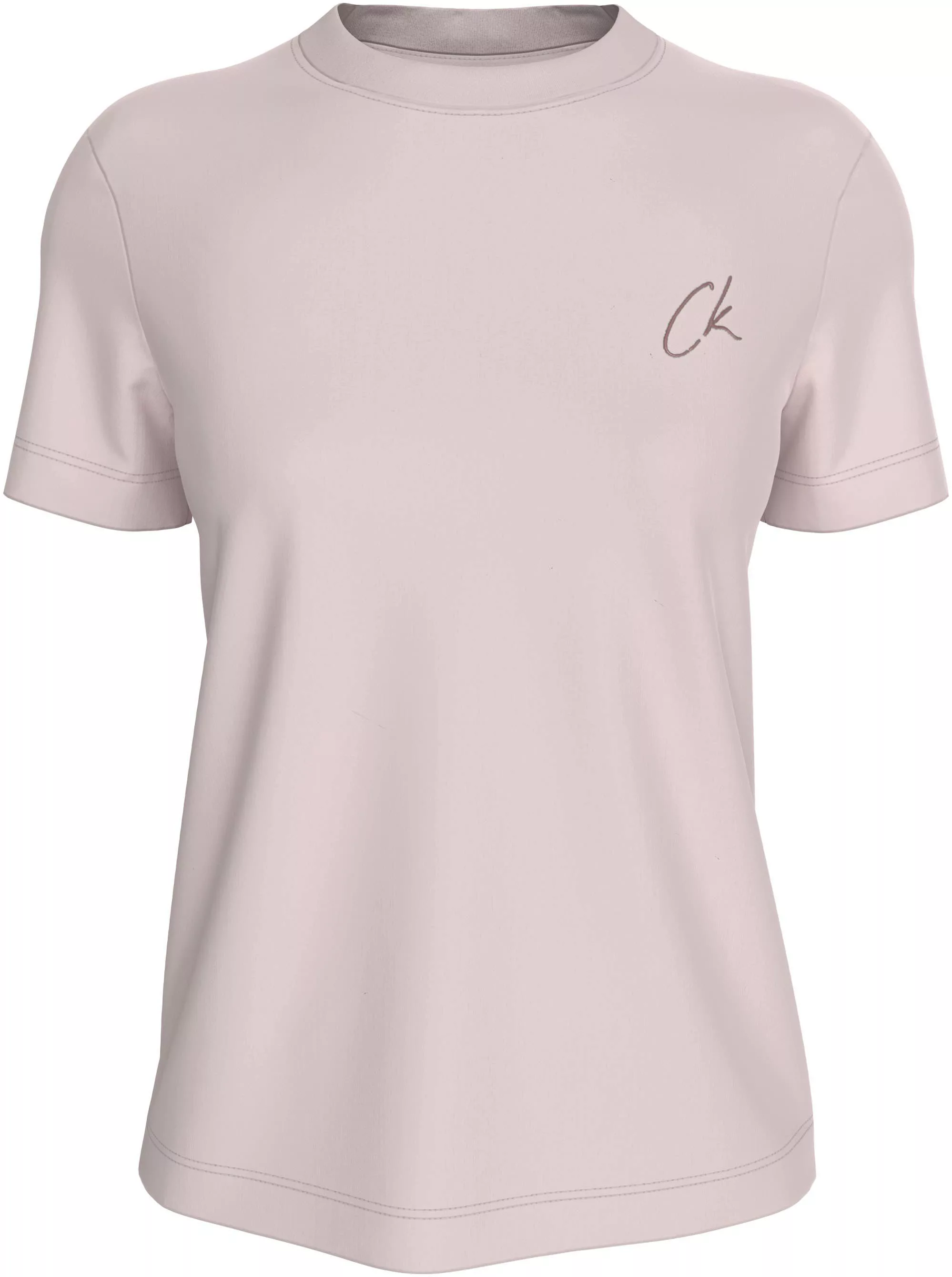 Calvin Klein Jeans T-Shirt EMBROIDERED CK REGULAR TEE mit Logostickerei günstig online kaufen