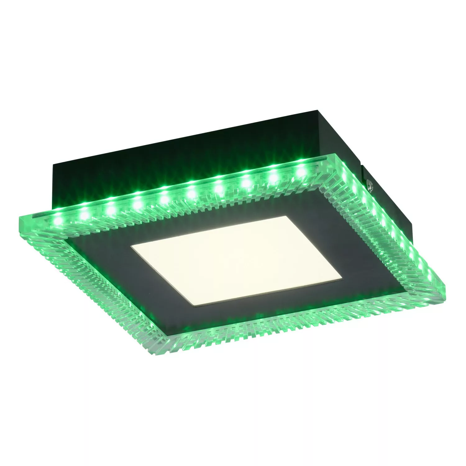 LED-Deckenlampe Acri CCT RGB Fernbedienung 20x20cm günstig online kaufen