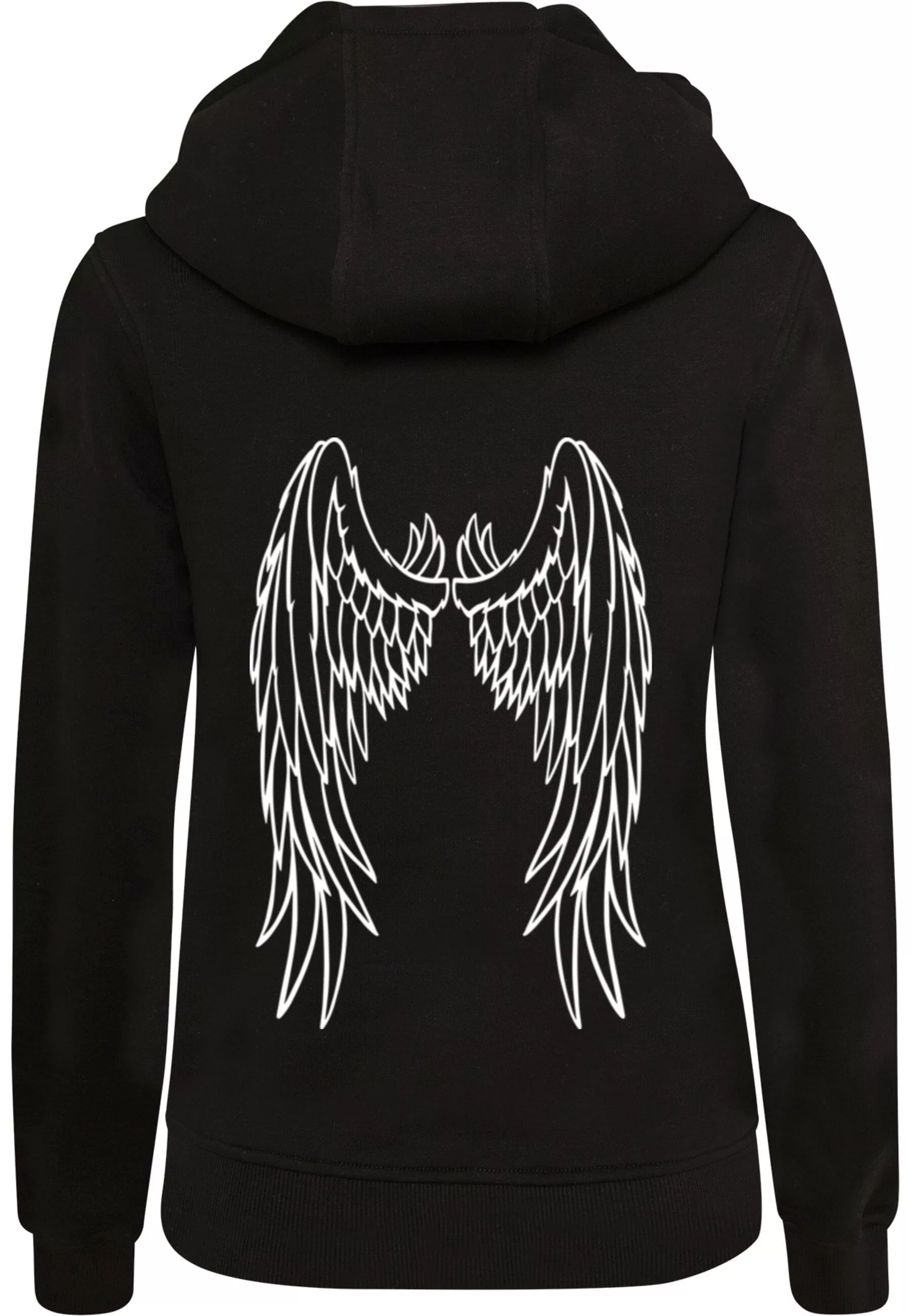 Miss Tee Kapuzenpullover "Miss Tee Damen Angel Wings Hoody" günstig online kaufen