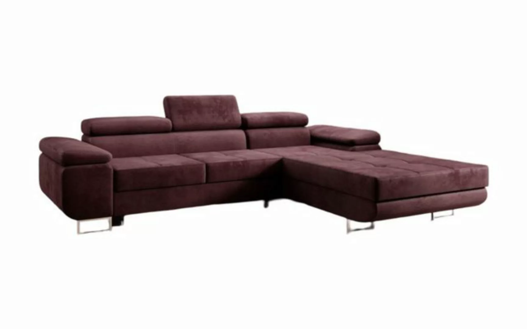 Luxusbetten24 Schlafsofa Designer Sofa Calvera, mit Stauraum und Schlaffunk günstig online kaufen