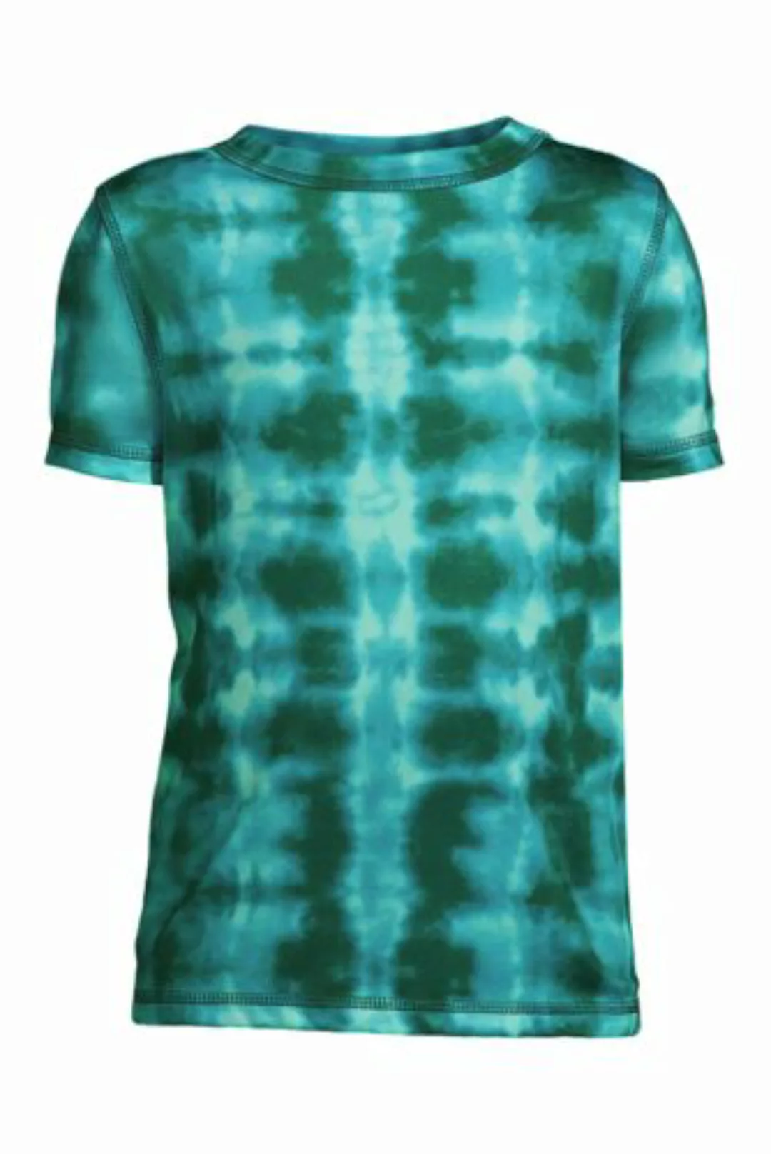 Gemustertes Performance T-Shirt, Größe: 122/128, Grün, Polyester-Mischung, günstig online kaufen