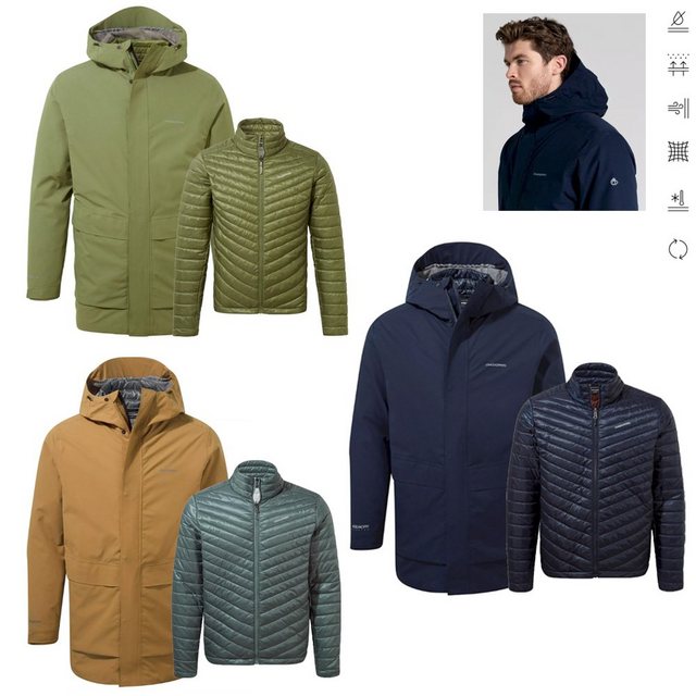 Craghoppers Hardshelljacke Craghoppers - Doppeljacke, ThermoPro Innenjacke günstig online kaufen